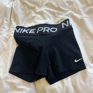 Black Nike Pro’s- Women's Athletic Black Shorts